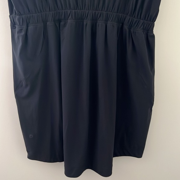 Lululemon Athletica Black Sheath Mini Dress - Picture 3 of 4